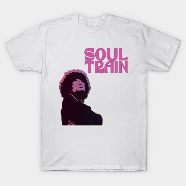 soul train // retro style T-Shirt by seasoning miwon podcast